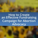 How to Create an Effective Fundraising Campaign for Abortion Advocacy