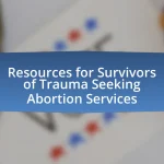 Resources for Survivors of Trauma Seeking Abortion Services