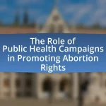 The Role of Public Health Campaigns in Promoting Abortion Rights
