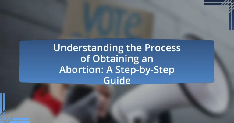 Understanding the Process of Obtaining an Abortion: A Step-by-Step Guide